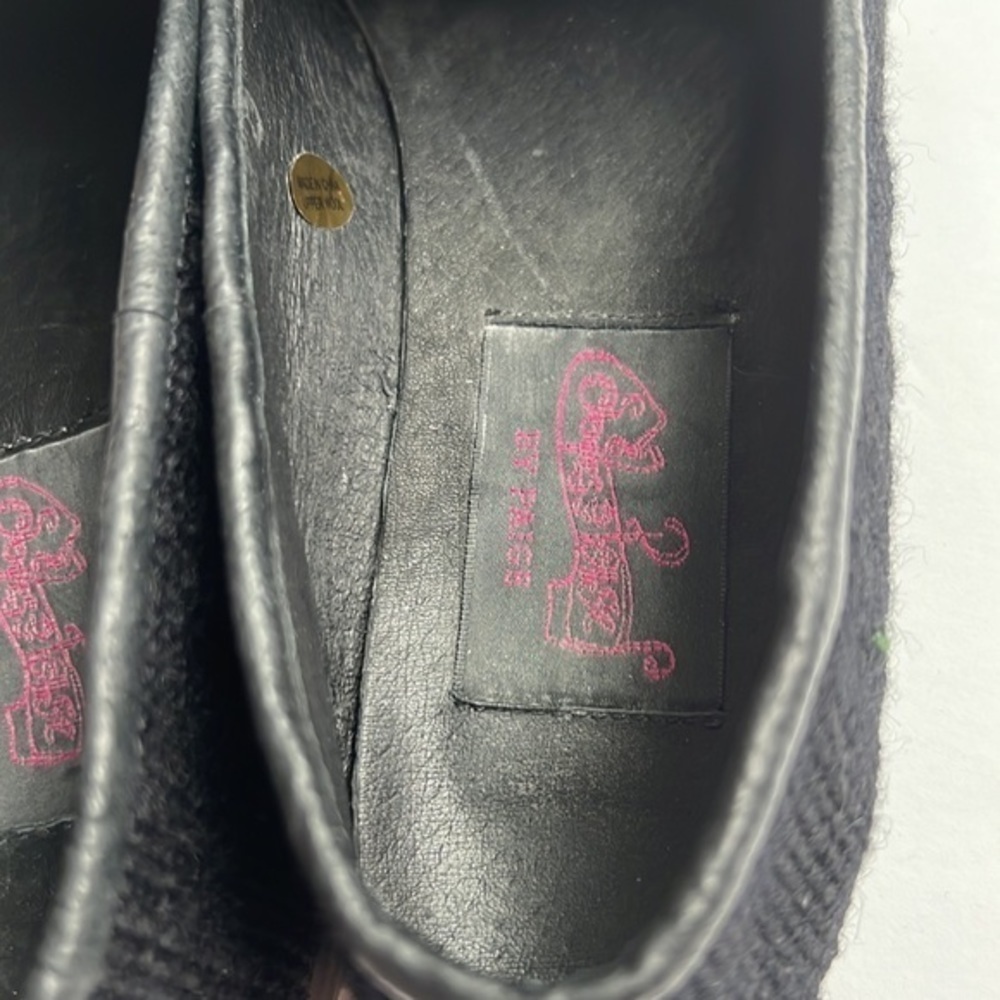 BY PAIGE needlepoint alligator đ slip on loafer shoes in size 8.5 - Picture 5 of 16